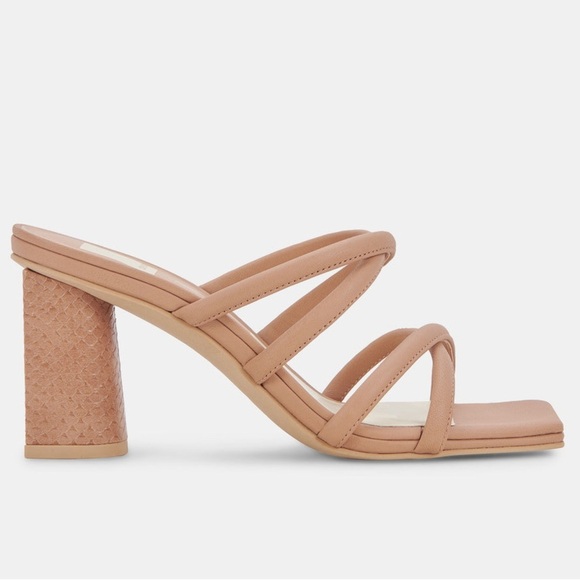 DOLCE VITA Patsi Cafe Leather Heels - Picture 8 of 8